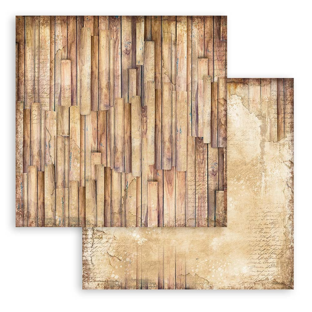 Stamperia Maxi Backgrounds ALTEREGO 12"X12" Scrapbook Paper Pack