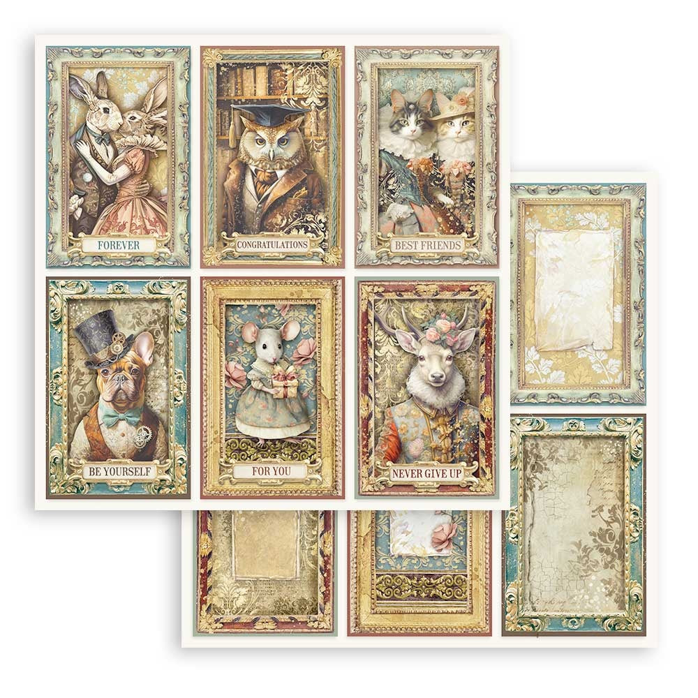 Stamperia ALTEREGO 12"X12" Scrapbooking Paper Pack 10pc