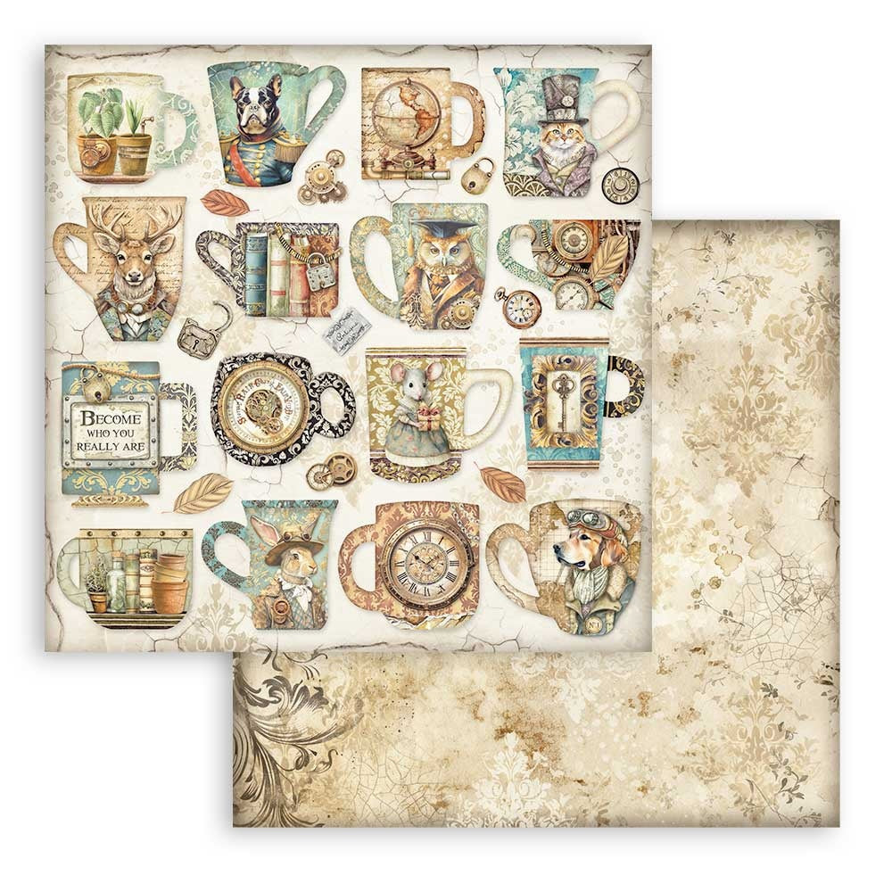 Stamperia ALTEREGO 12"X12" Scrapbooking Paper Pack 10pc