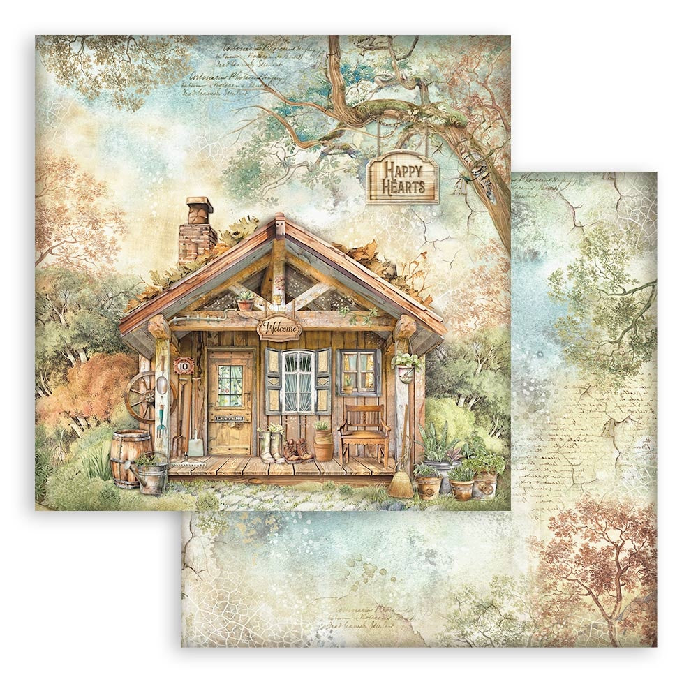 Stamperia ALTEREGO 12"X12" Scrapbooking Paper Pack 10pc