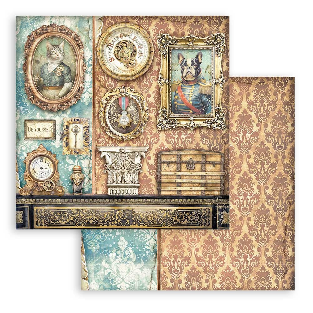 Stamperia ALTEREGO 12"X12" Scrapbooking Paper Pack 10pc