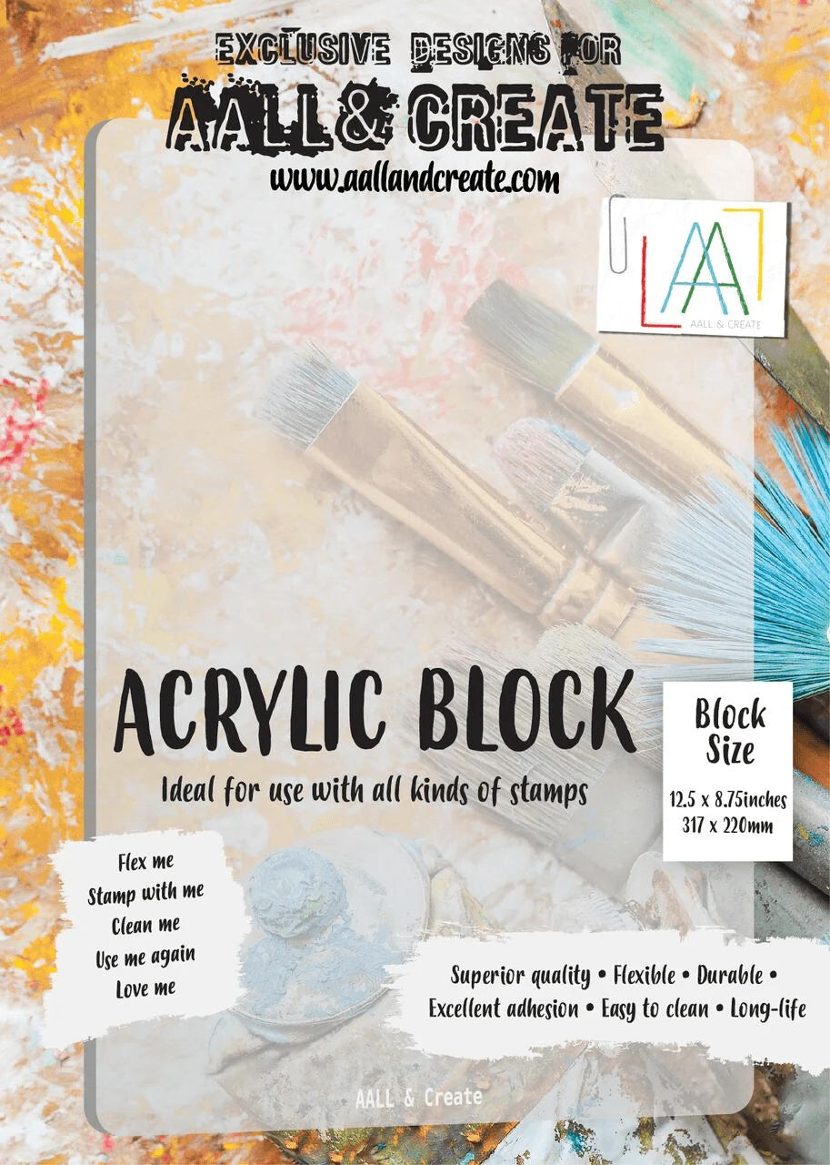 AALL & Create ACRYLIC BLOCK A4