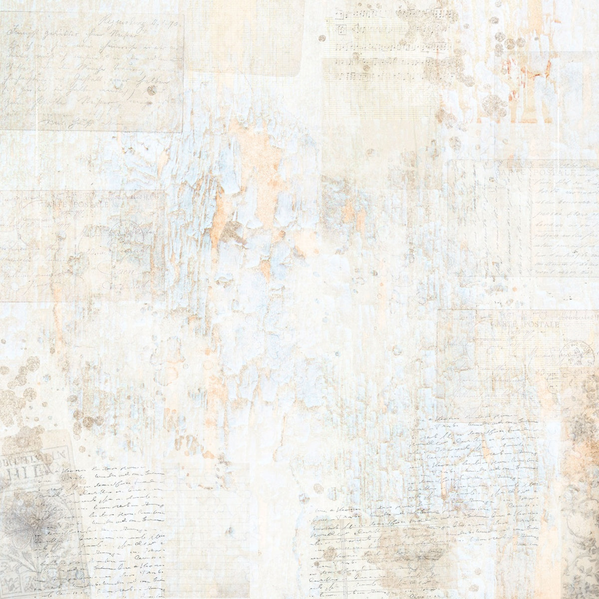 Crafter’s Companion DISTRESSED FLORALS 12”X12” Paper Pad 24 Sheets