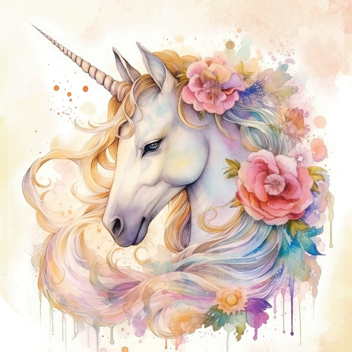 Crafter’s Companion MAJESTIC UNICORN 6”X6" Paper Pad 34 Sheets