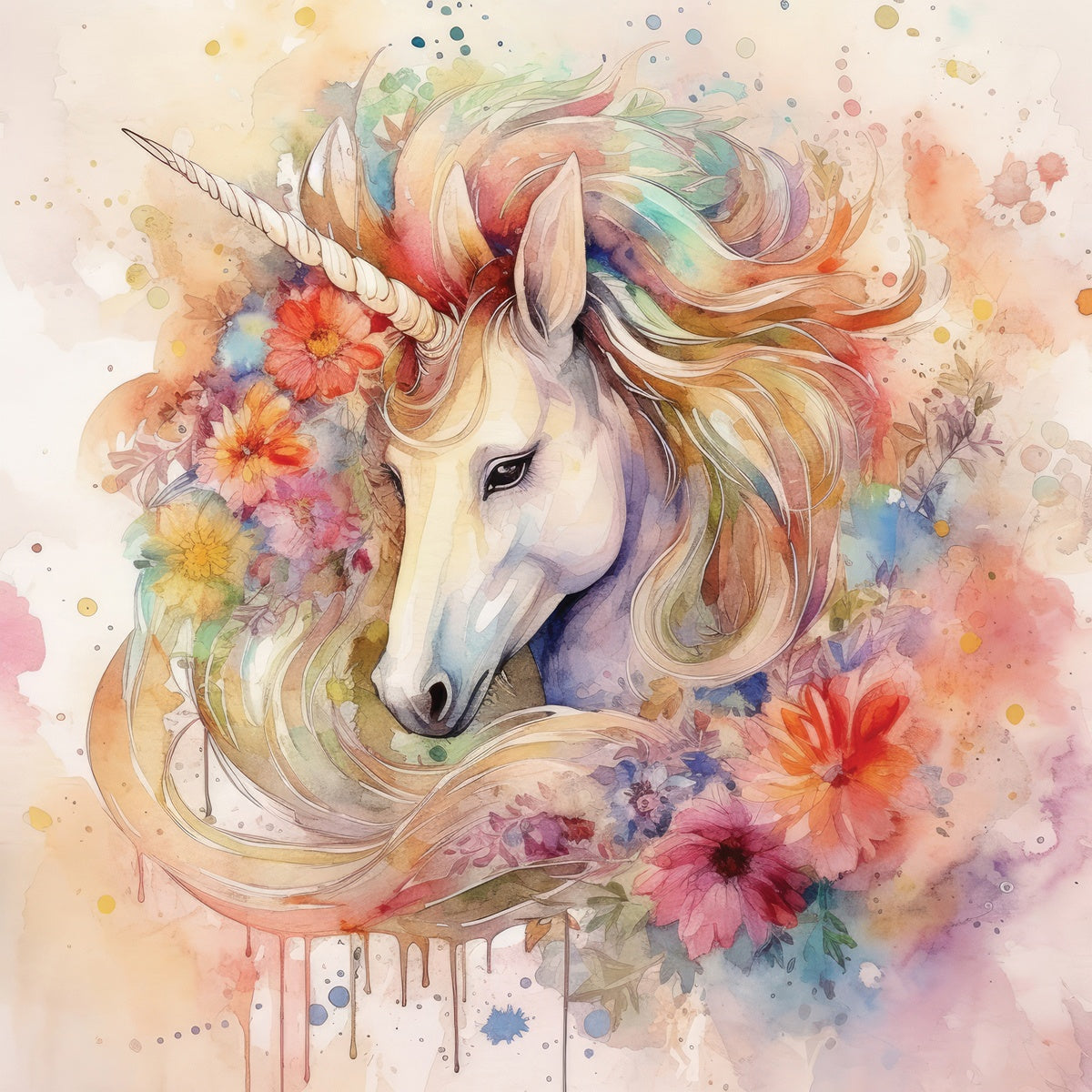 Crafter’s Companion MAJESTIC UNICORN 6”X6" Paper Pad 34 Sheets