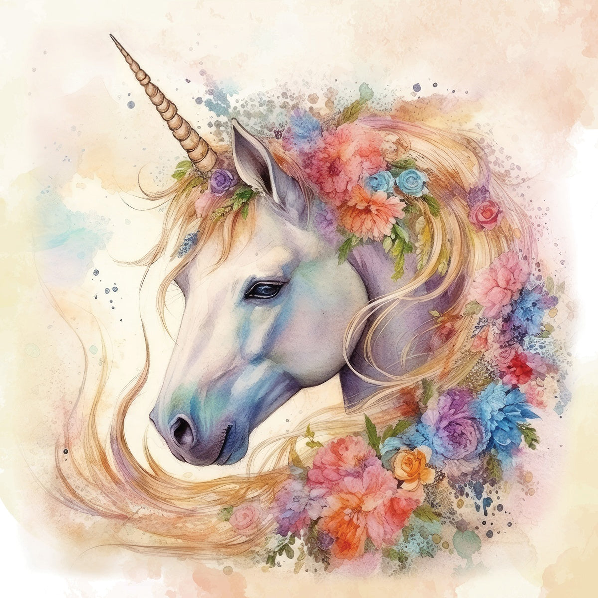 Crafter’s Companion MAJESTIC UNICORN 6”X6" Paper Pad 34 Sheets