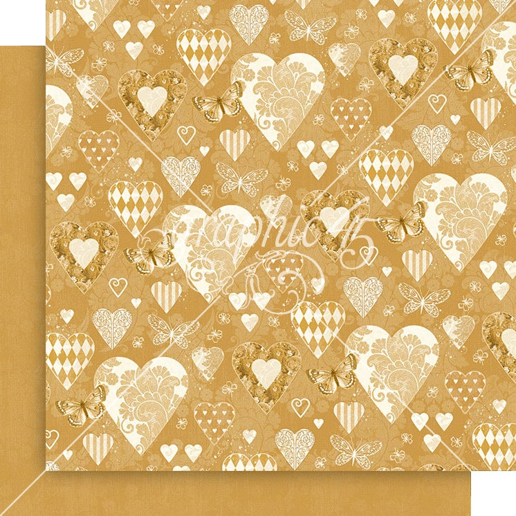 Graphic 45 CURIOUSER & CURIOUSER 12X12 Patterns & Solids Pack