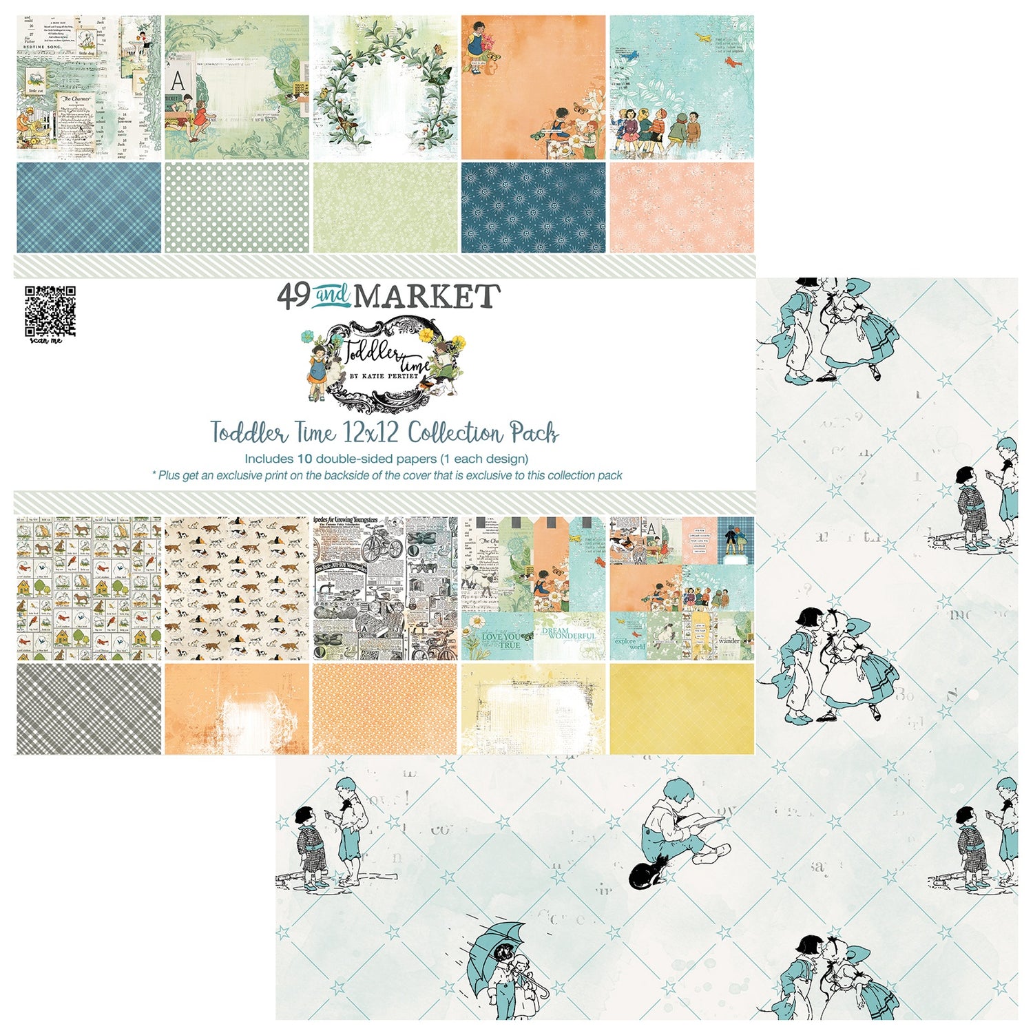 49 and Market TODDLER TIME 12X12 Collection Pack