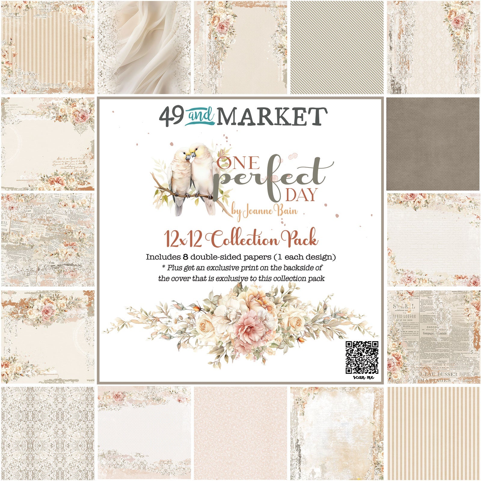49 and Market ONE PERFECT DAY 12”X12” Collection Pack