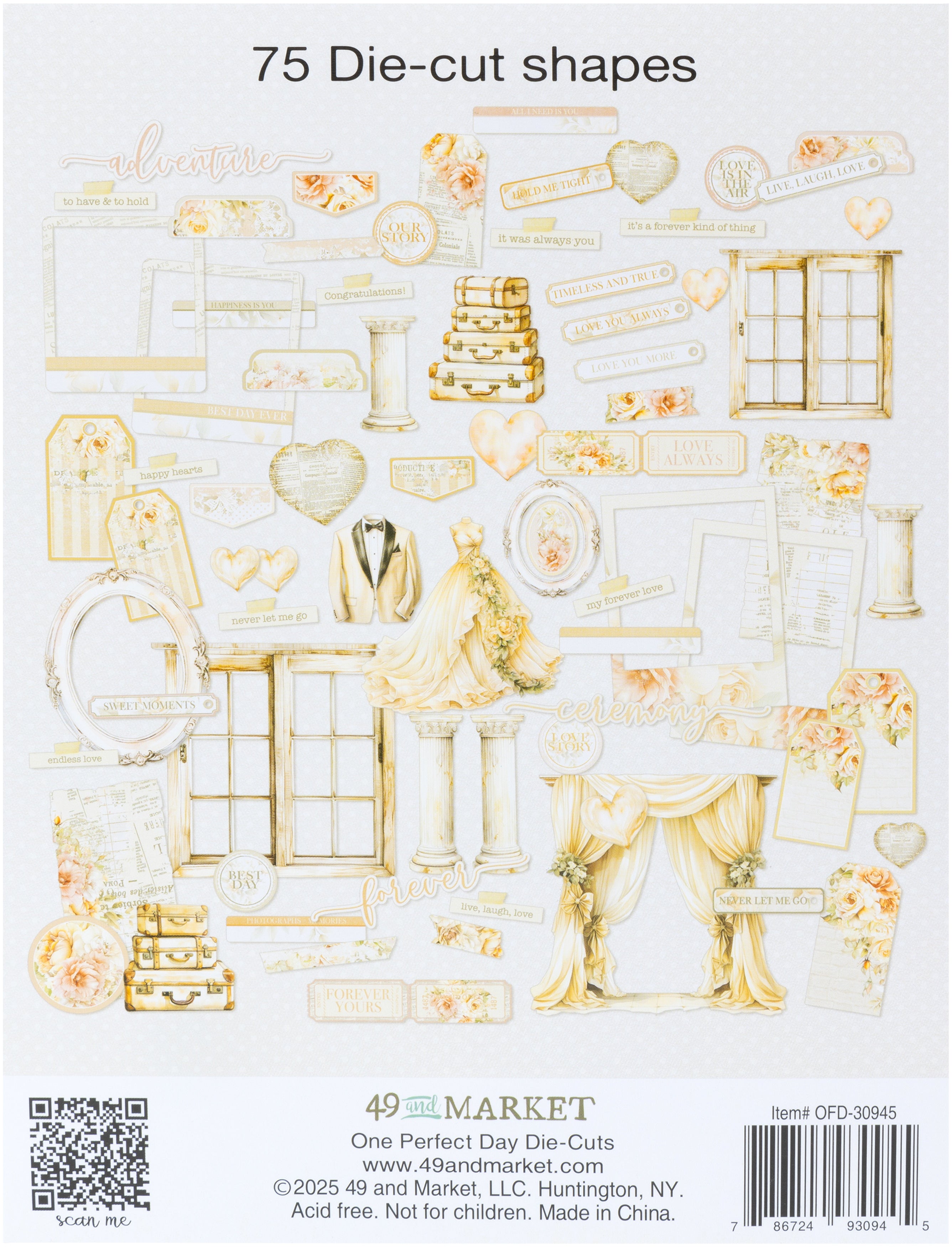 49 and Market ONE PERFECT DAY Die Cuts