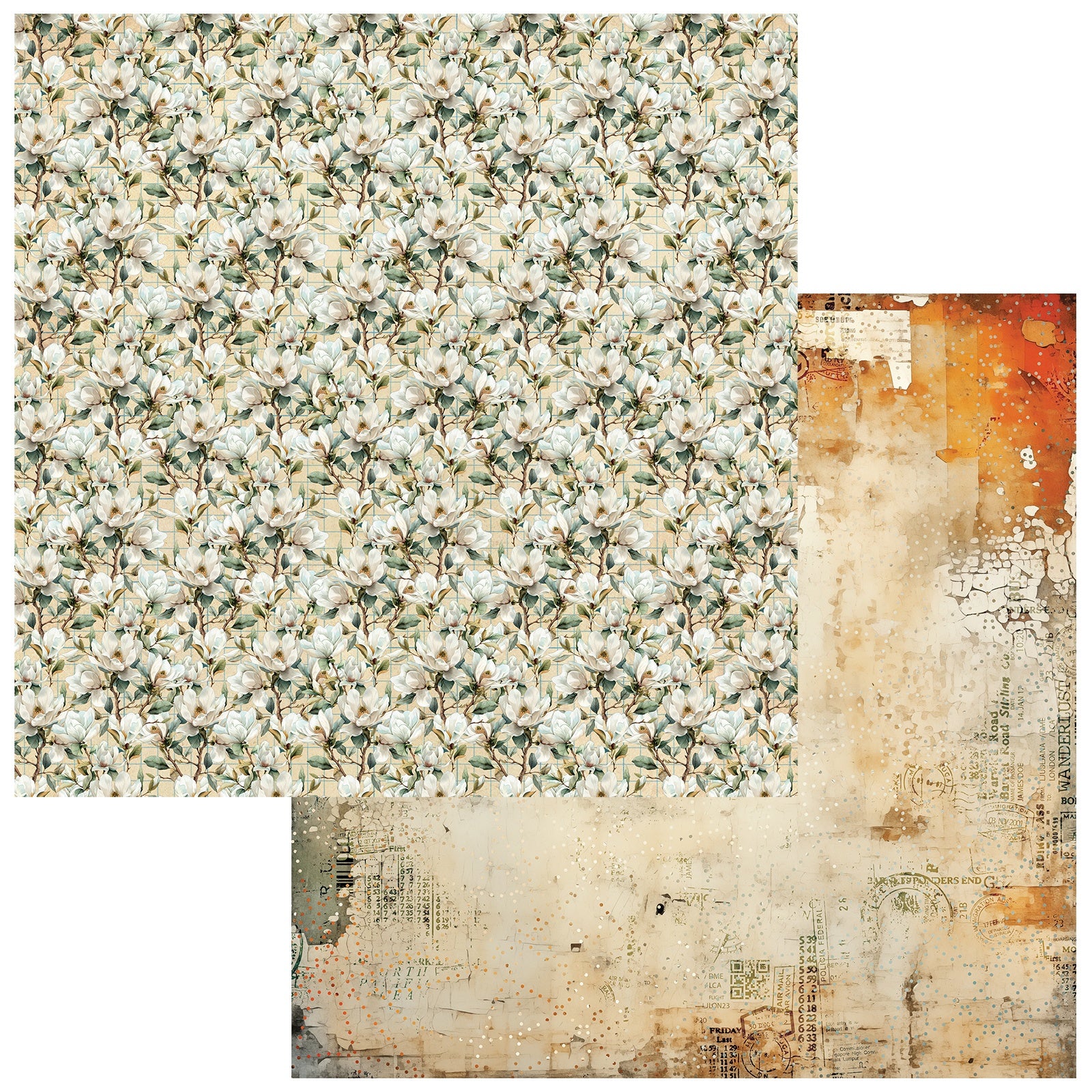 49 and Market WANDERLUST EXPLORER 12X12 Collection Paper Pack