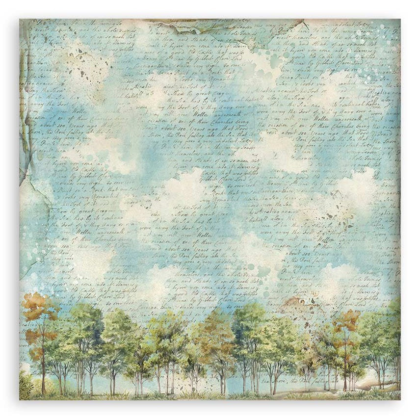 Stamperia ART OF TRAVELLING MAXI PAD 12"X12" Scrapbook Paper Pack