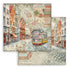 Stamperia Art of Traveling NOTES AND JOURNAL 12"X12" Scrapbook Paper
