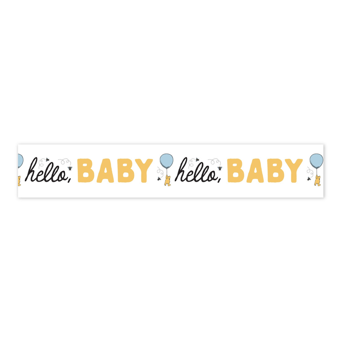 Echo Park Winnie The Pooh Baby HELLO BABY BALLOON Washi Tape