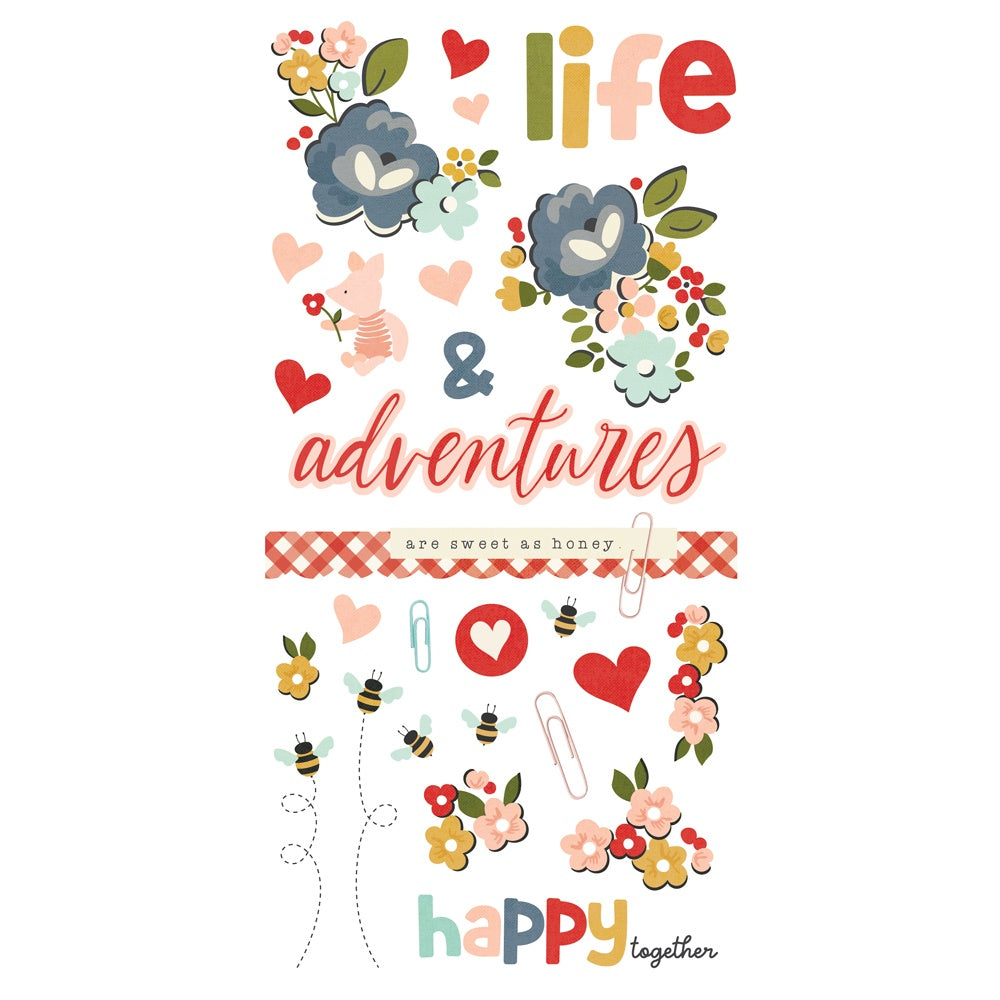 Simple Stories Simple Pages SAY CHEESE CLASSIC POOH Page Kit