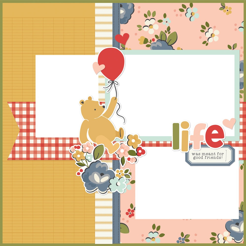 Simple Stories Simple Pages SAY CHEESE CLASSIC POOH Page Kit