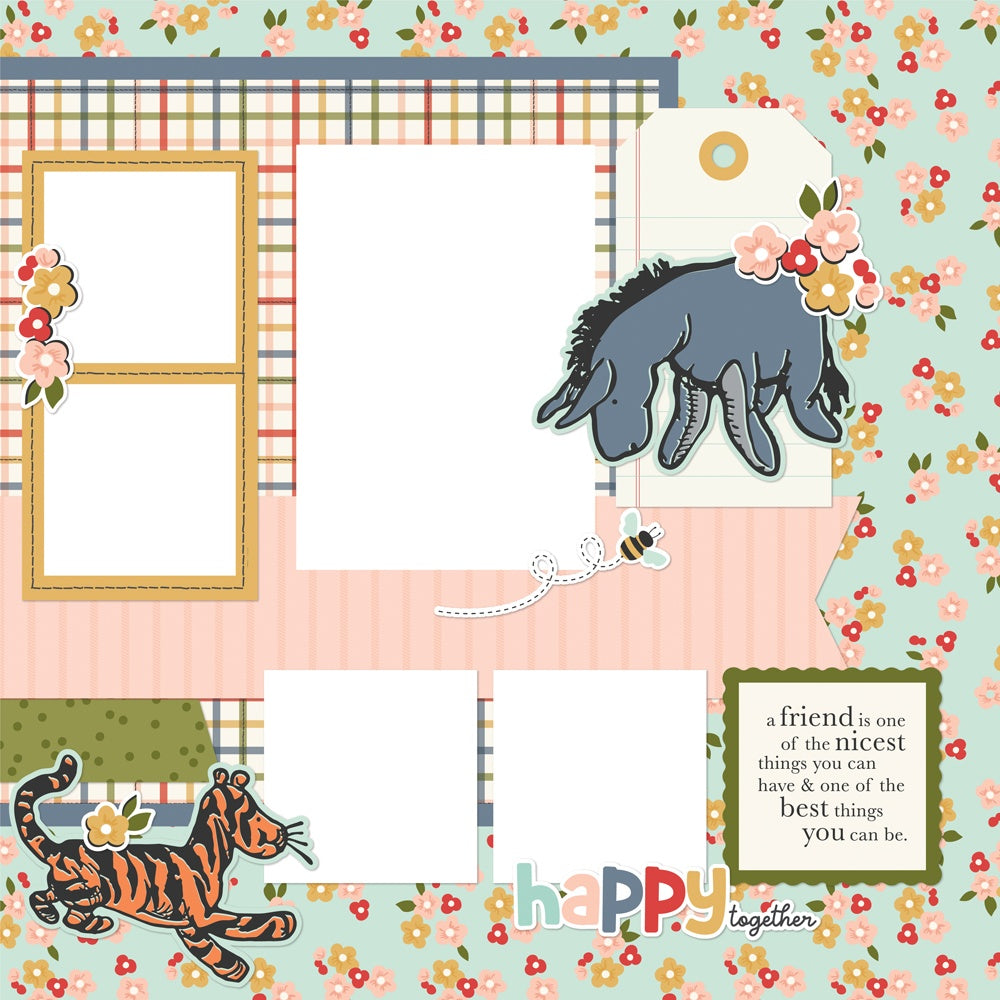 Simple Stories Simple Pages SAY CHEESE CLASSIC POOH Page Kit