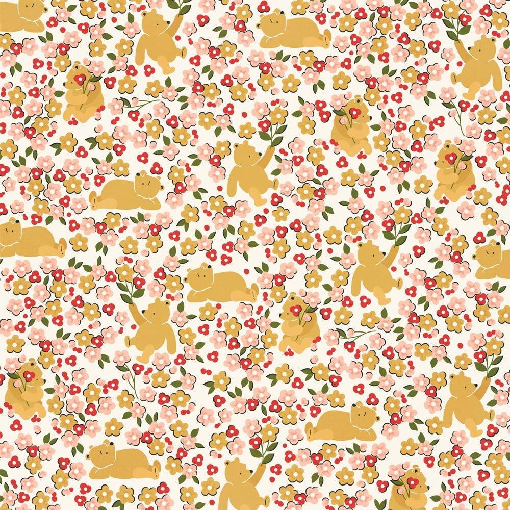 Simple Stories SAY CHEESE CLASSIC POOH 12X12 Scrapbook Paper