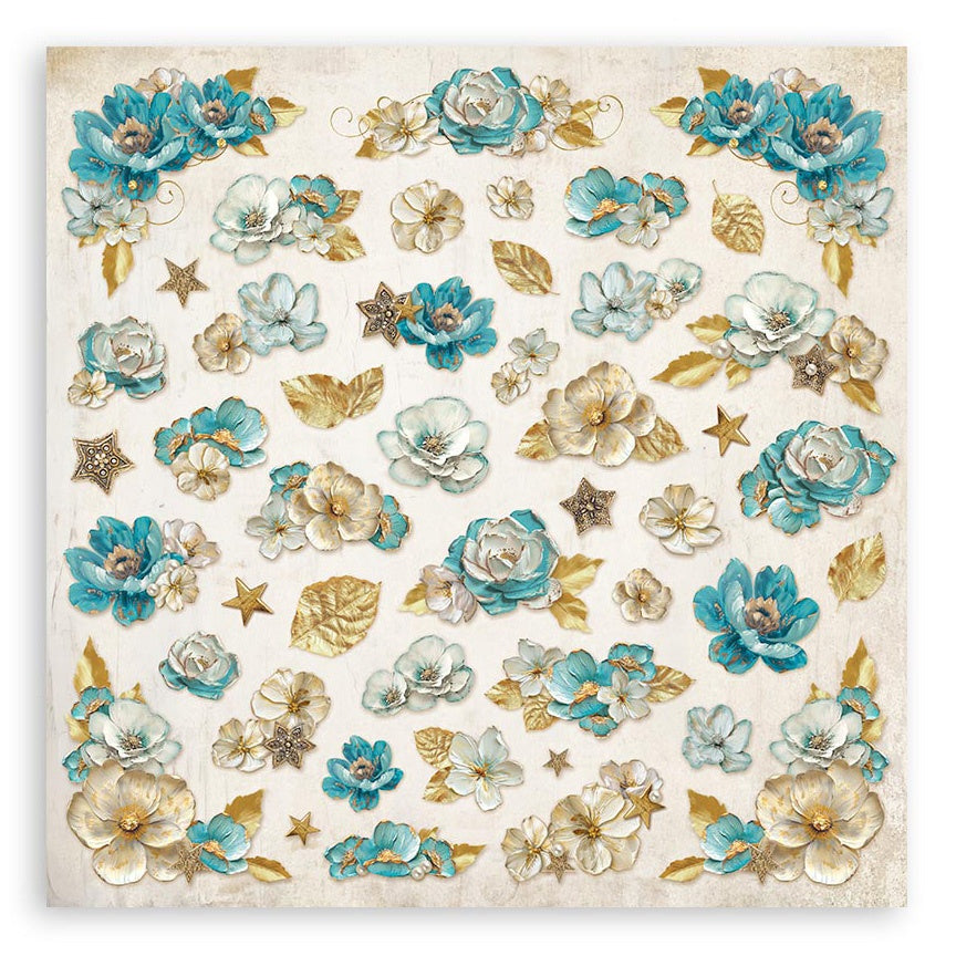 Stamperia MASQUERADE MAXI PAD 12"X12" Scrapbook Paper Pack