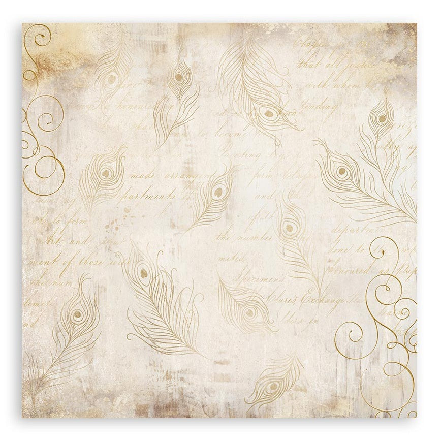 Stamperia MASQUERADE MAXI PAD 12"X12" Scrapbook Paper Pack
