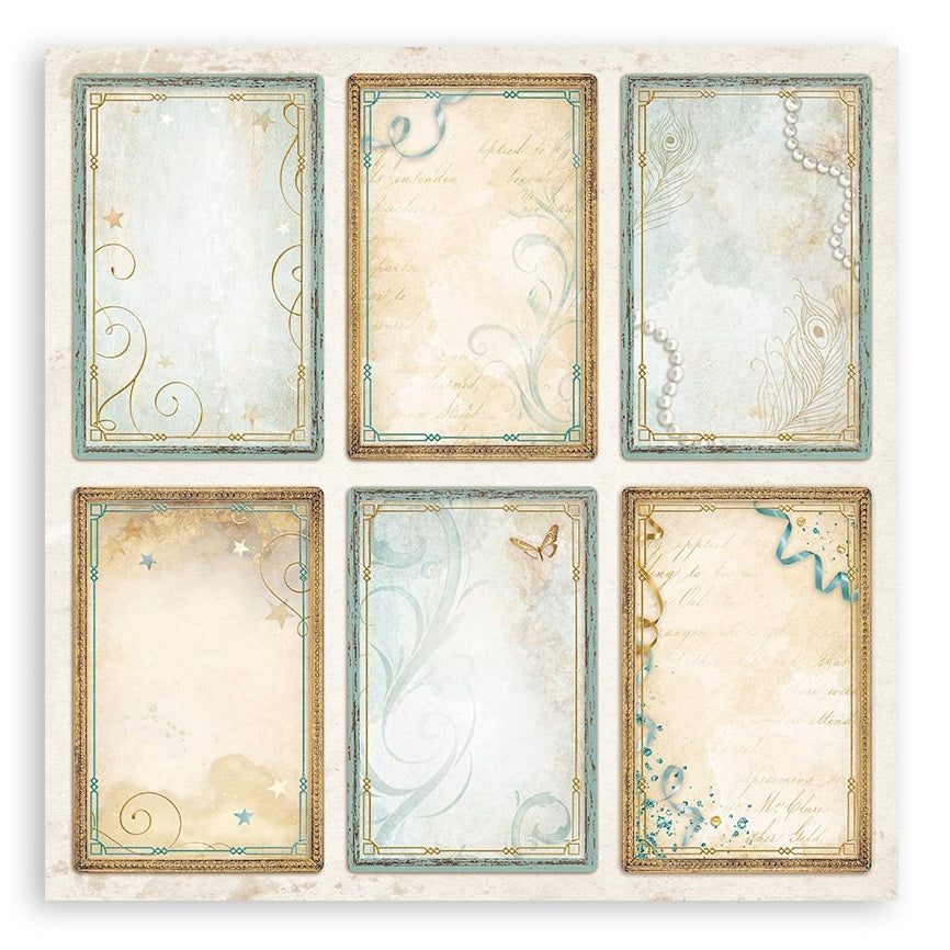 Stamperia MASQUERADE MAXI PAD 12"X12" Scrapbook Paper Pack