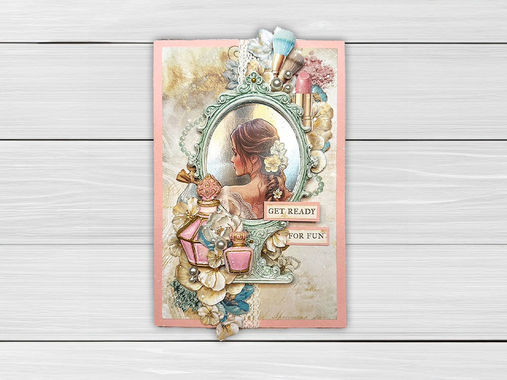 Stamperia MASQUERADE MAXI PAD 12"X12" Scrapbook Paper Pack