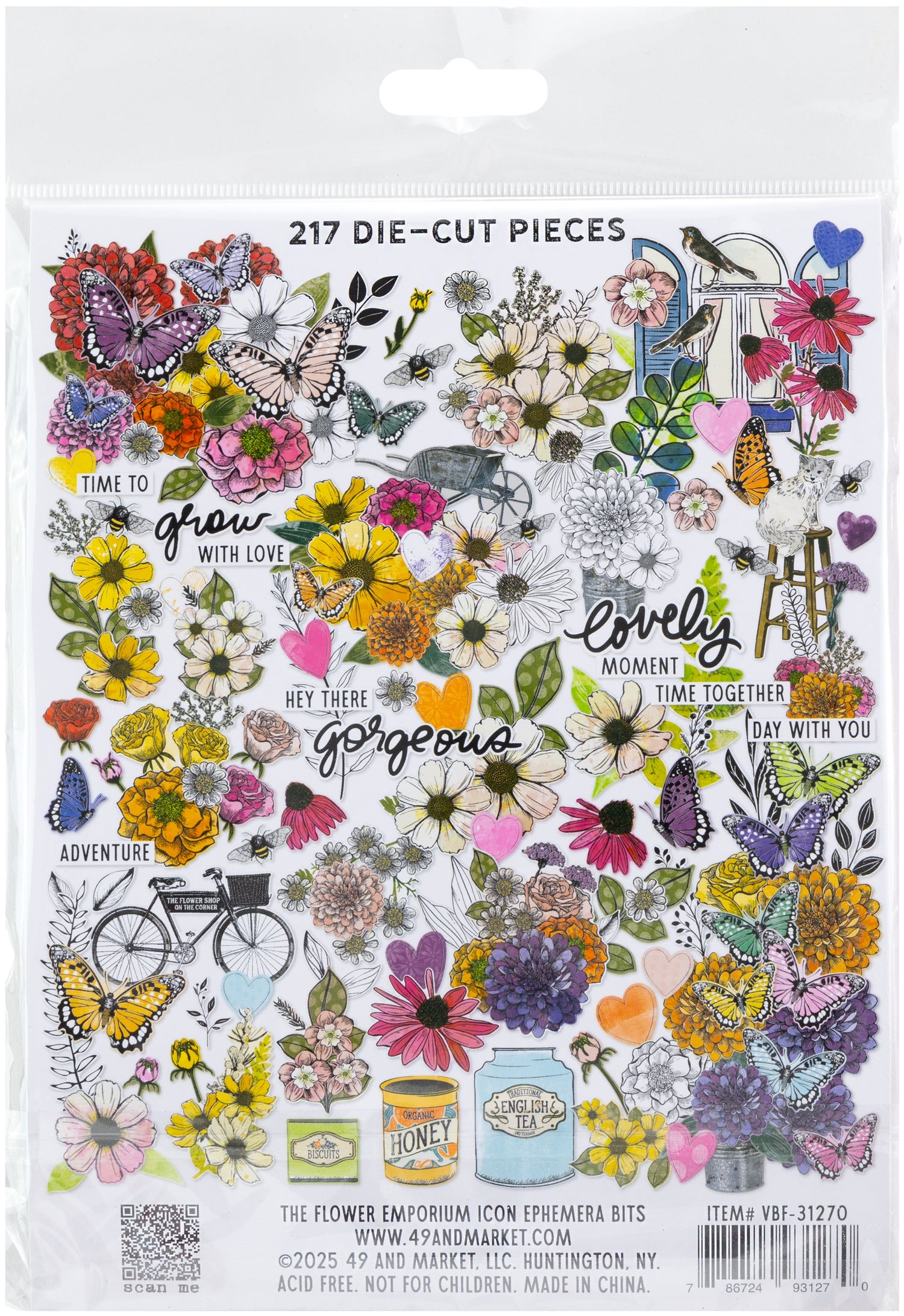 49 and Market Vicki Boutin THE FLOWER EMPORIUM Icon Ephemera Bits