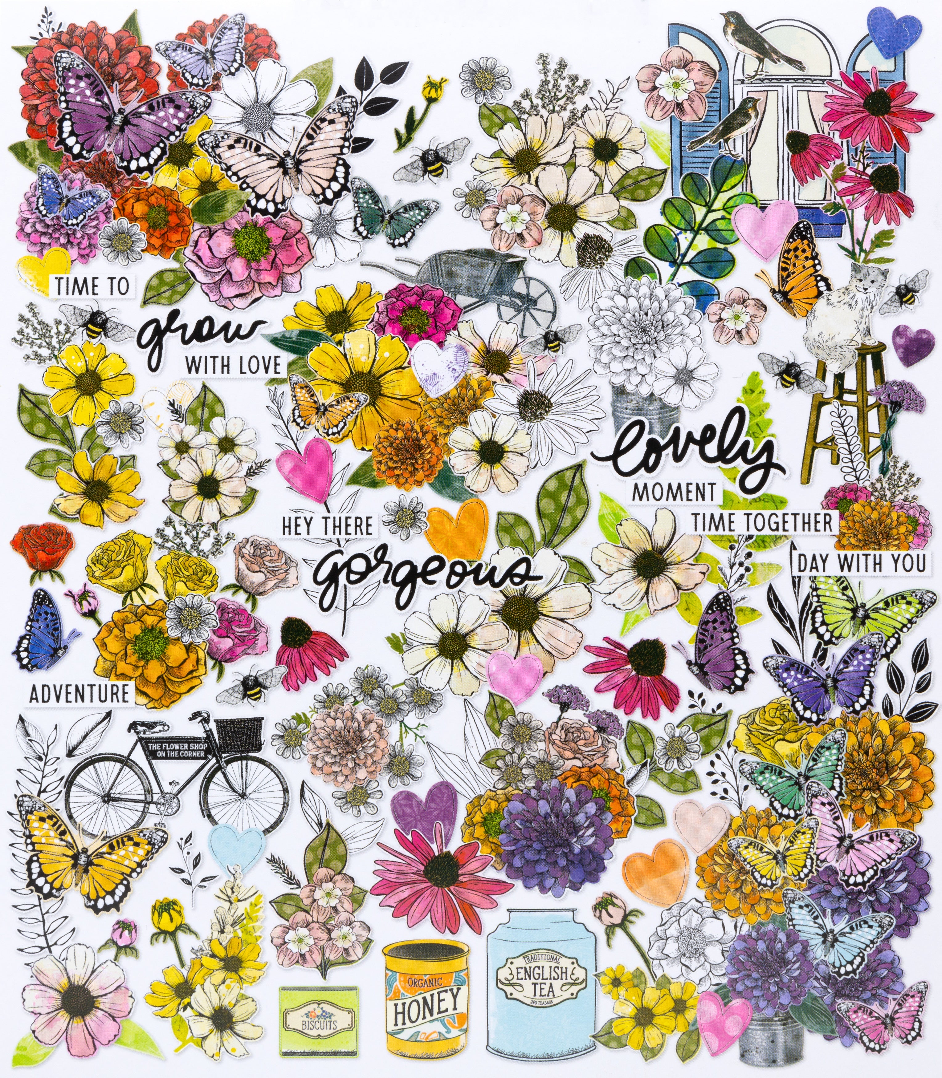 49 and Market Vicki Boutin THE FLOWER EMPORIUM Icon Ephemera Bits