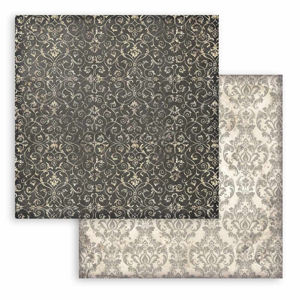 Stamperia Maxi Backgrounds MASTER OF MAGIC 12"X12" Scrapbook Paper Pack