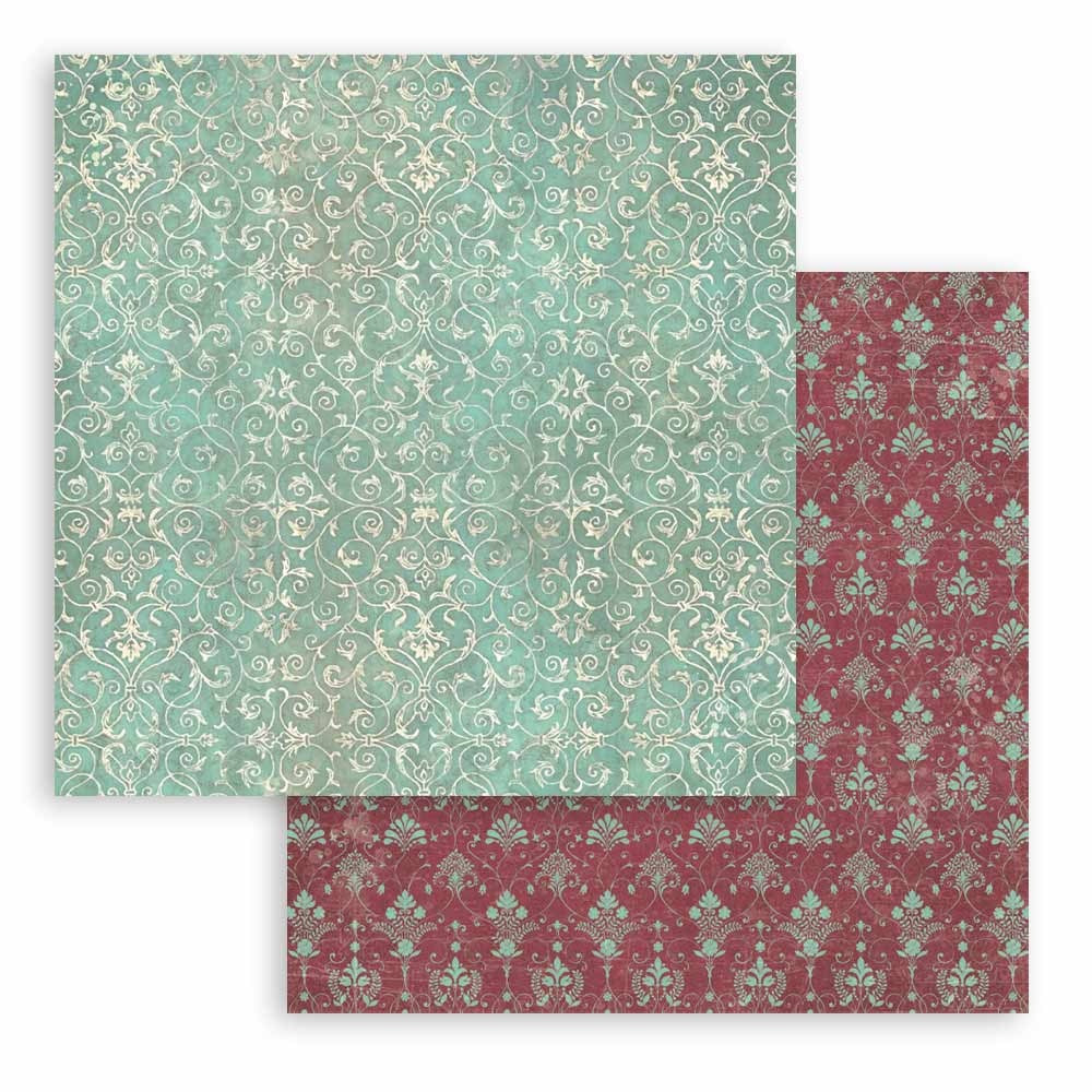 Stamperia Maxi Backgrounds MASTER OF MAGIC 12"X12" Scrapbook Paper Pack