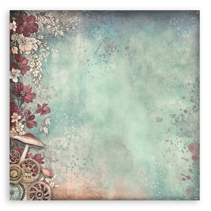 Stamperia Maxi Backgrounds MASTER OF MAGIC 12"X12" Scrapbook Paper Pack