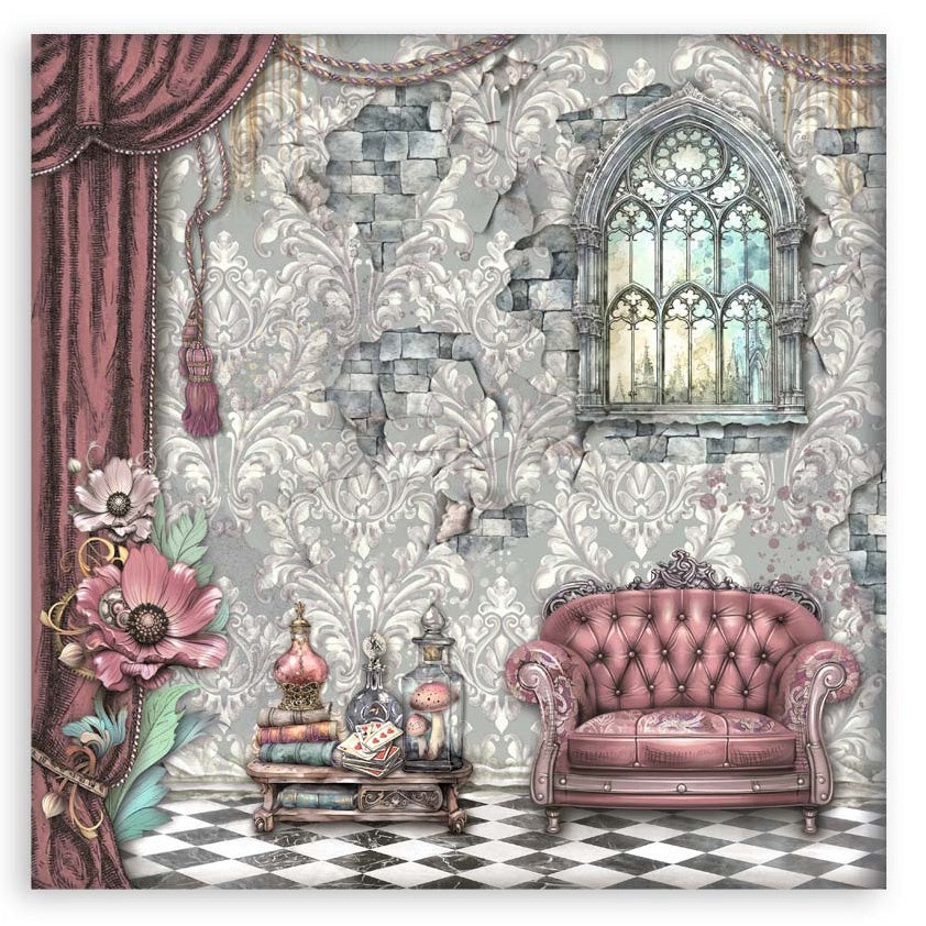 Stamperia Master Of Magic MAXI PAD 12"X12" Scrapbook Paper Pack