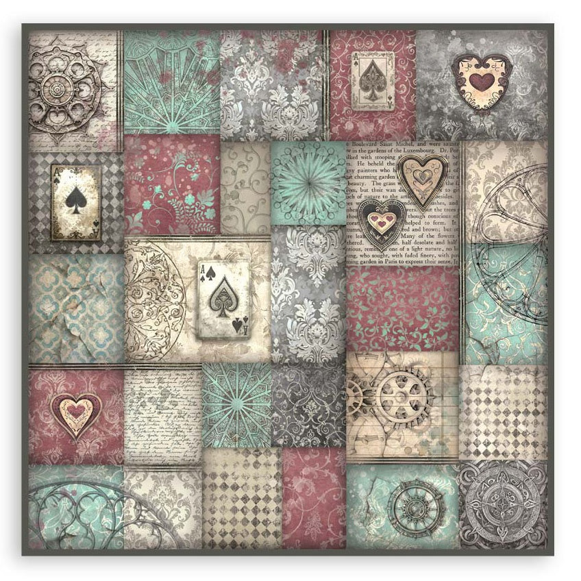 Stamperia Master Of Magic MAXI PAD 12"X12" Scrapbook Paper Pack
