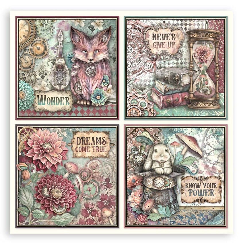 Stamperia Master Of Magic MAXI PAD 12"X12" Scrapbook Paper Pack
