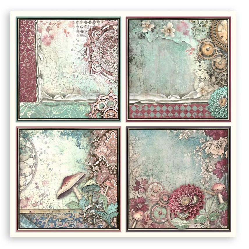 Stamperia Master Of Magic MAXI PAD 12"X12" Scrapbook Paper Pack