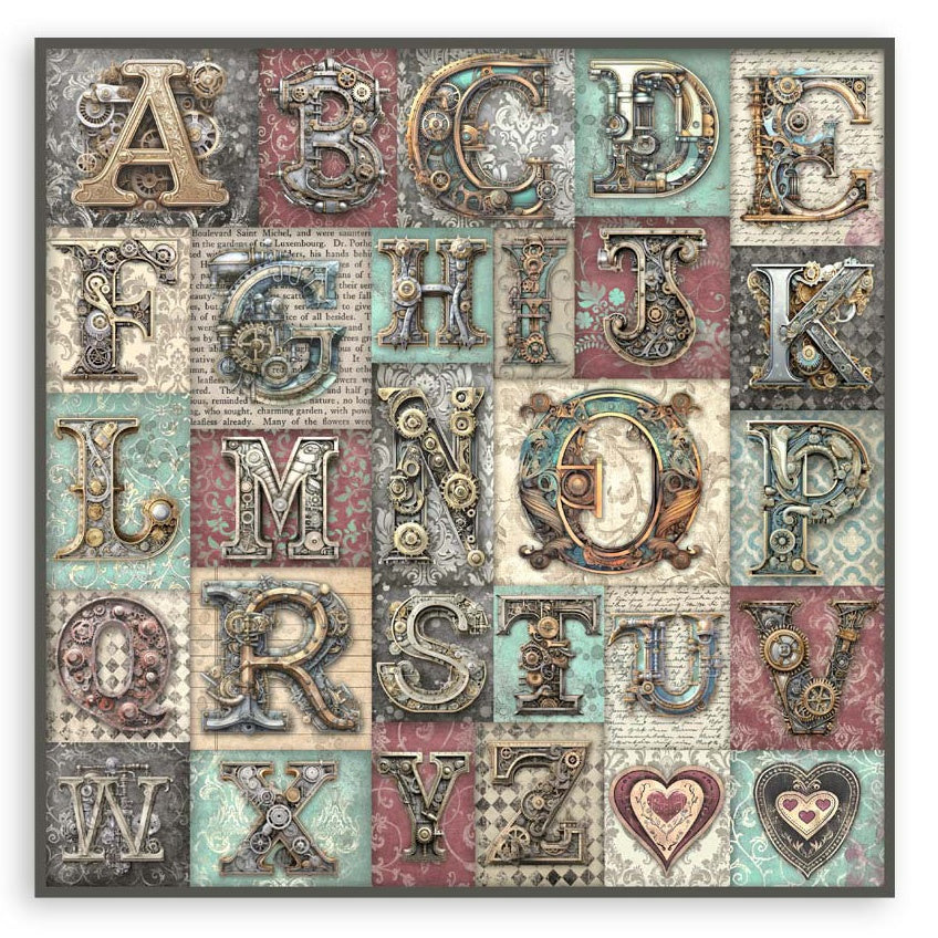 Stamperia Master Of Magic MAXI PAD 12"X12" Scrapbook Paper Pack