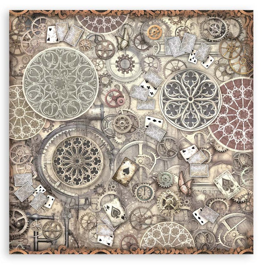 Stamperia Master Of Magic MAXI PAD 12"X12" Scrapbook Paper Pack