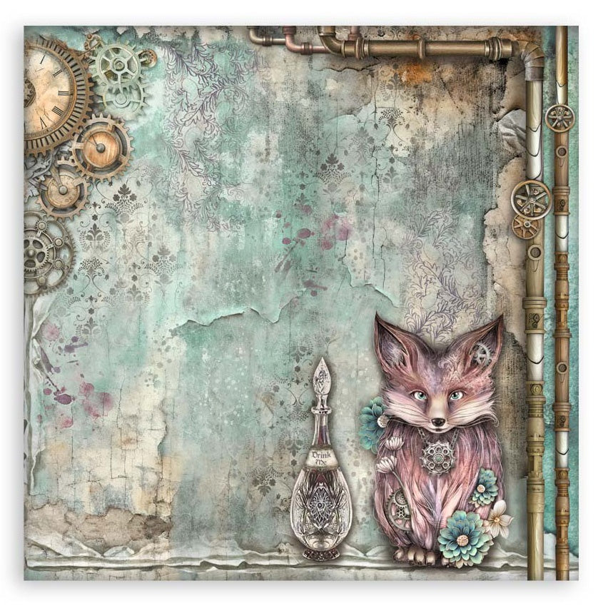 Stamperia Master Of Magic MAXI PAD 12"X12" Scrapbook Paper Pack