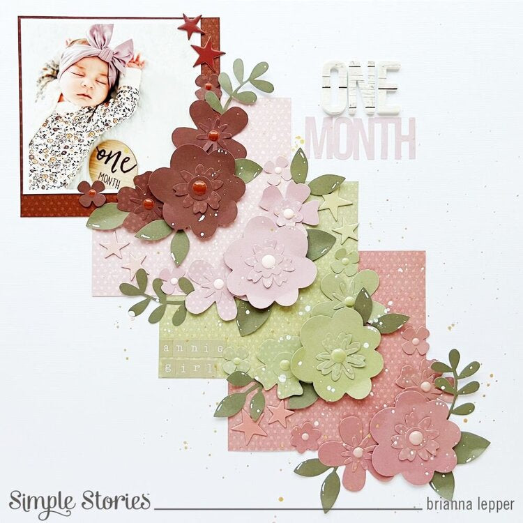 Simple Stories ColorVibe BOHO Alpha Sticker Book