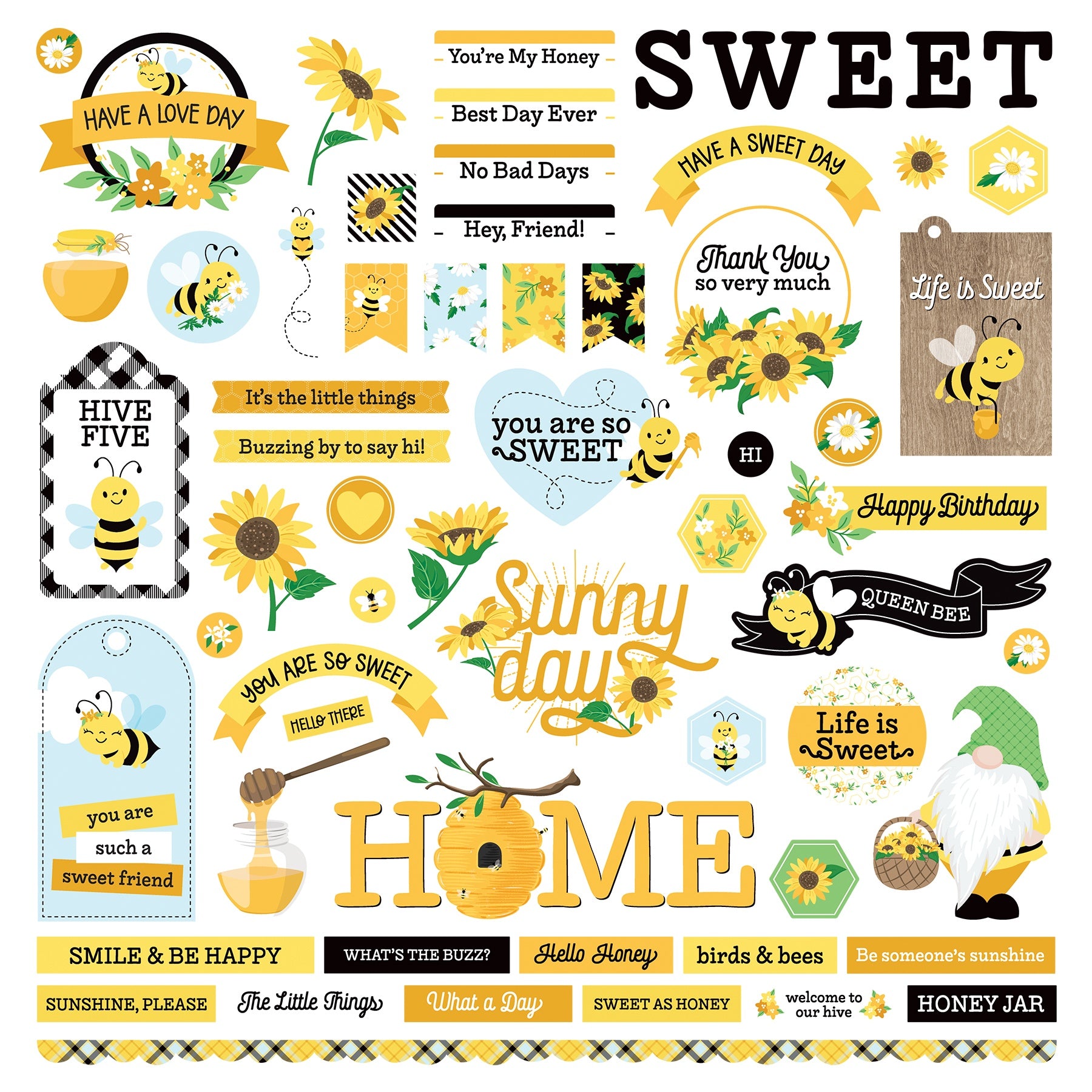 Photoplay SWEET AS HONEY 2 12X12 Paper Collection Pack