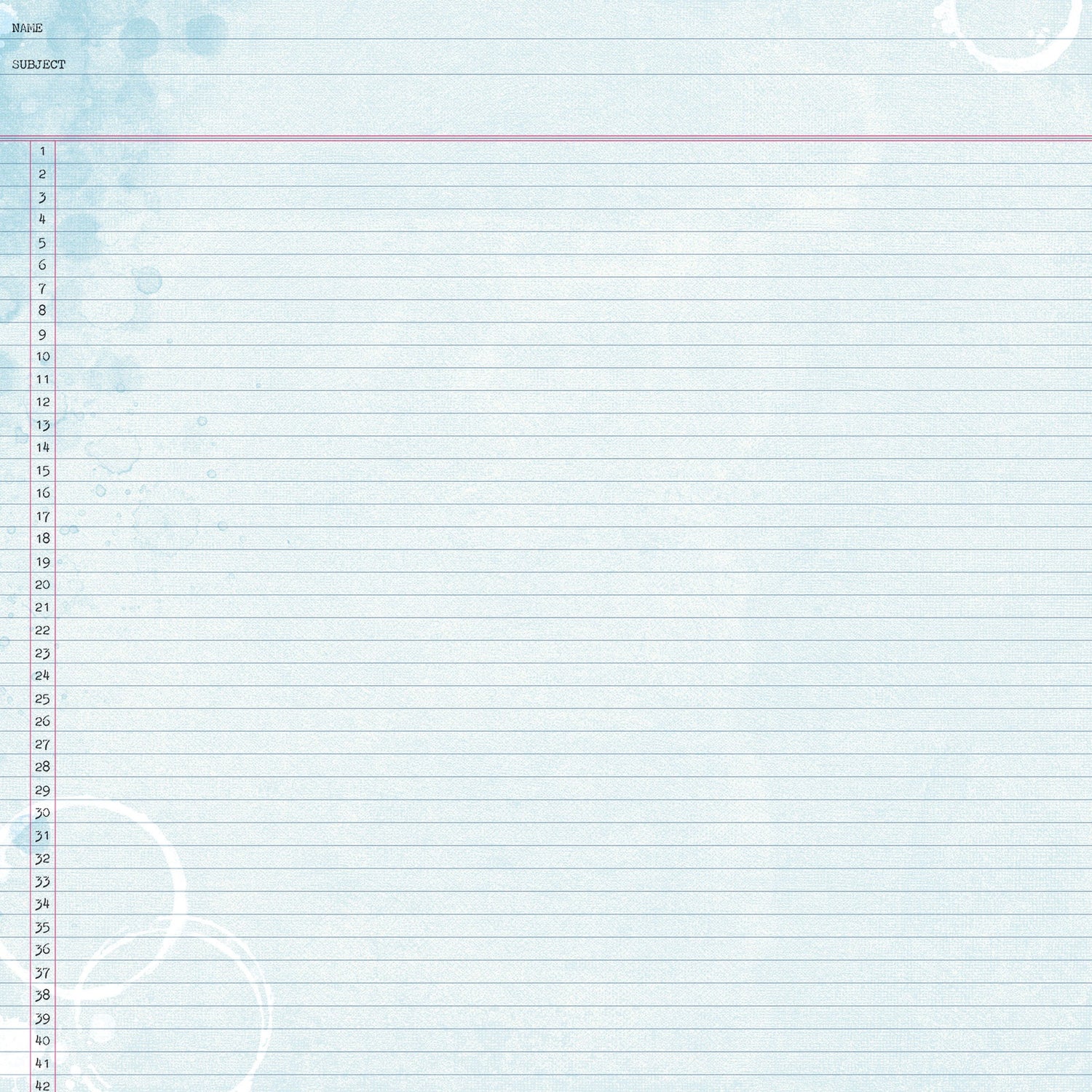 49 and Market Vicki Boutin THE FLOWER EMPORIUM Starters Paper 9