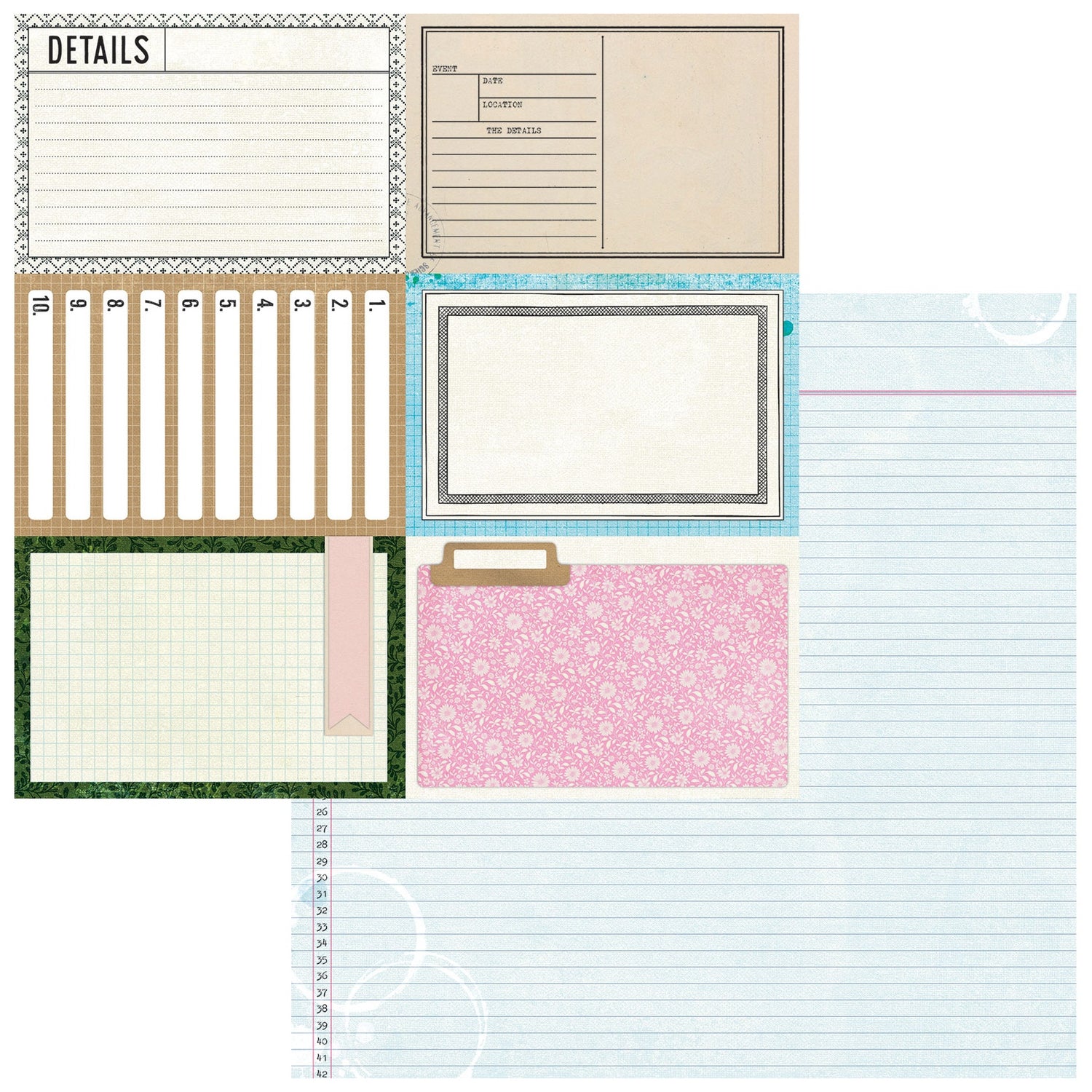 49 and Market Vicki Boutin THE FLOWER EMPORIUM Starters Paper 9