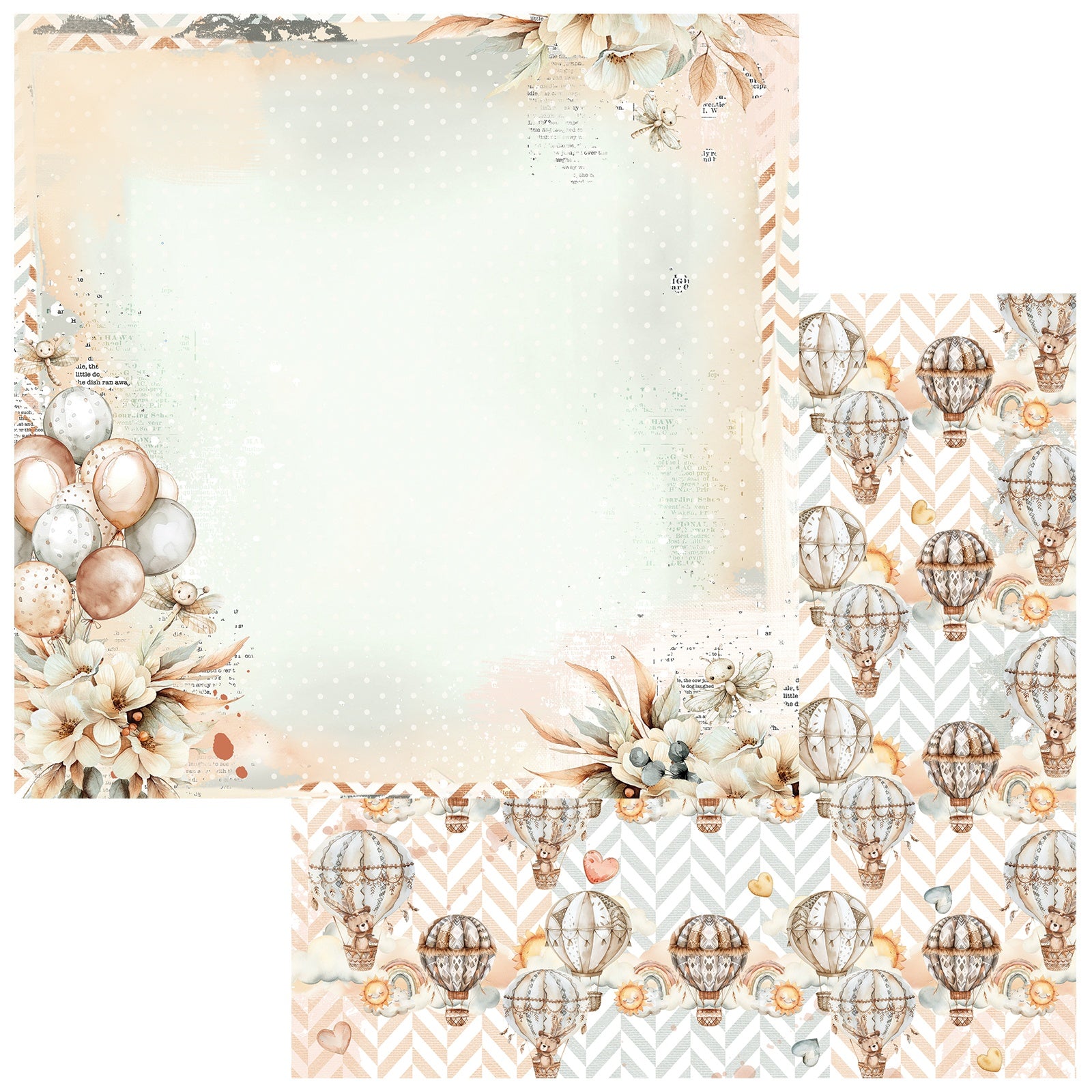 49 and Market LITTLE DREAMERS 12"X12" Scrapbook Paper
