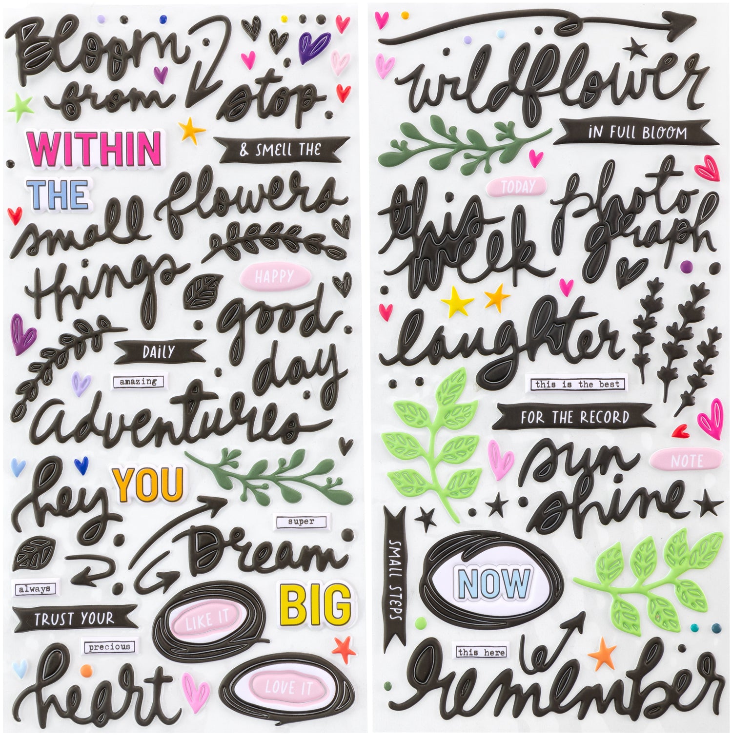 49 and Market Vicki Boutin THE FLOWER EMPORIUM Puffy Stickers