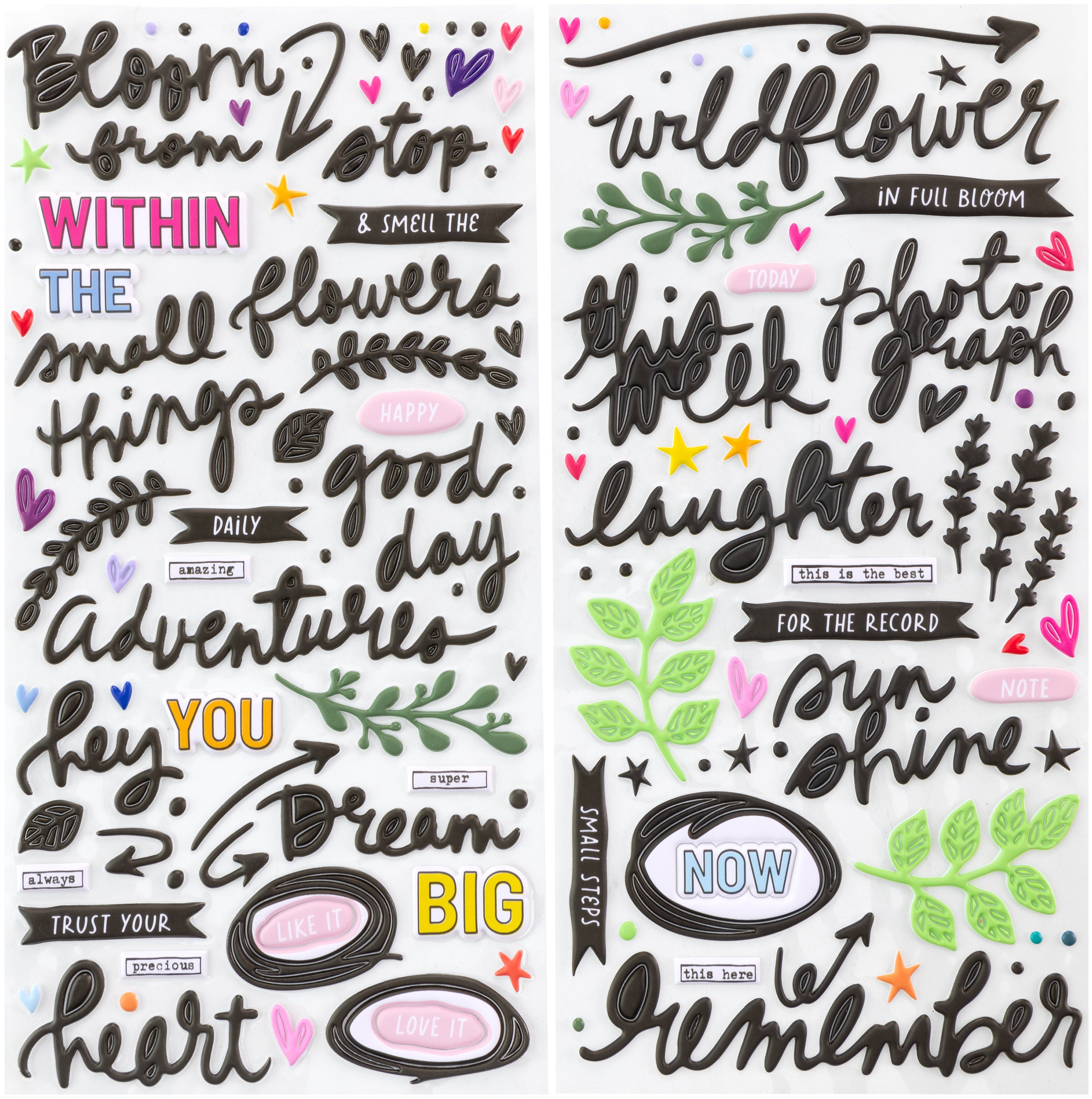 49 and Market Vicki Boutin THE FLOWER EMPORIUM Puffy Stickers