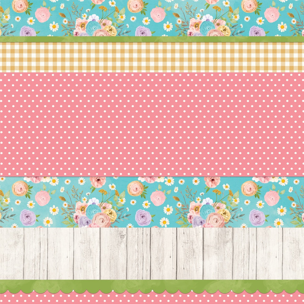 Simple Stories Simple Pages VINTAGE FLOWER SHOPPE Page Kit