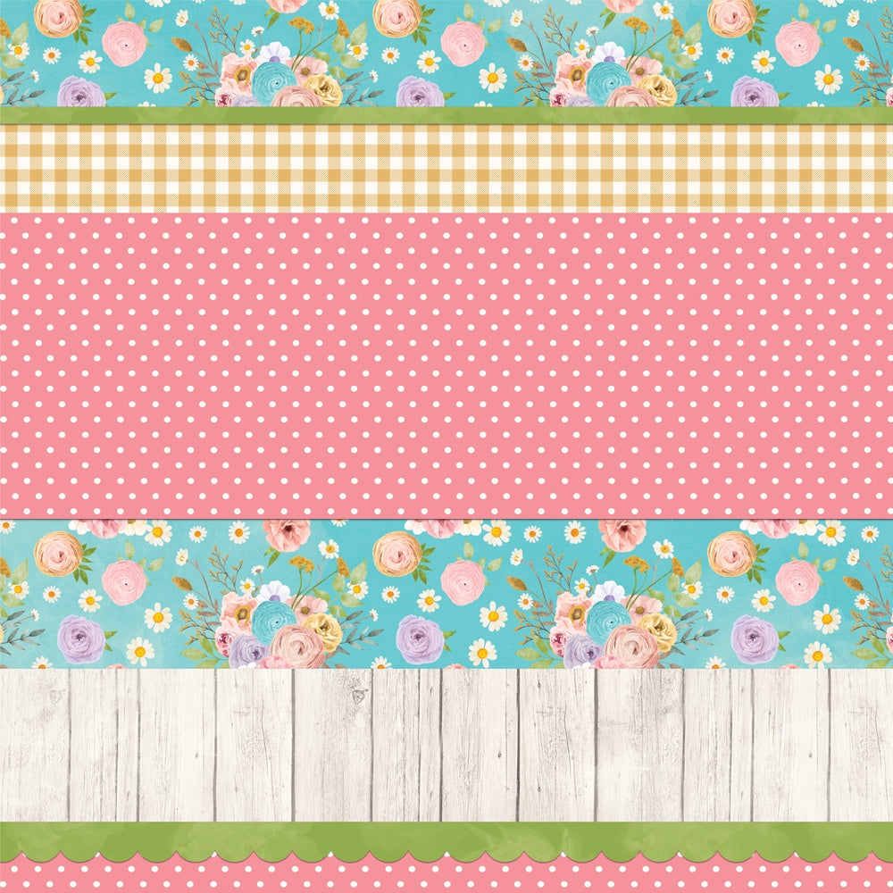 Simple Stories Simple Pages VINTAGE FLOWER SHOPPE Page Kit