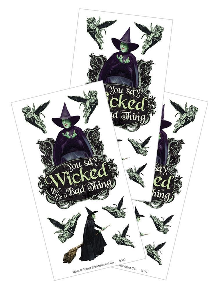 Paper House WIZARD OF OZ Wicked Witch Stickers