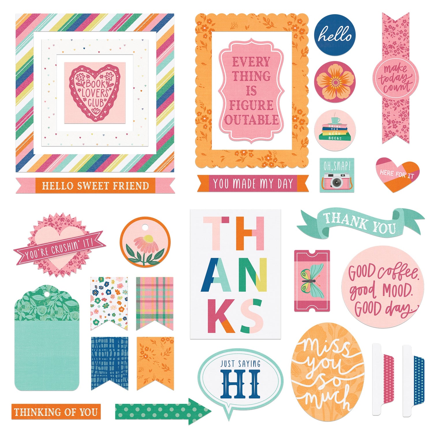 Photoplay THIS HAPPY LIFE Cardstock Ephemera Pack