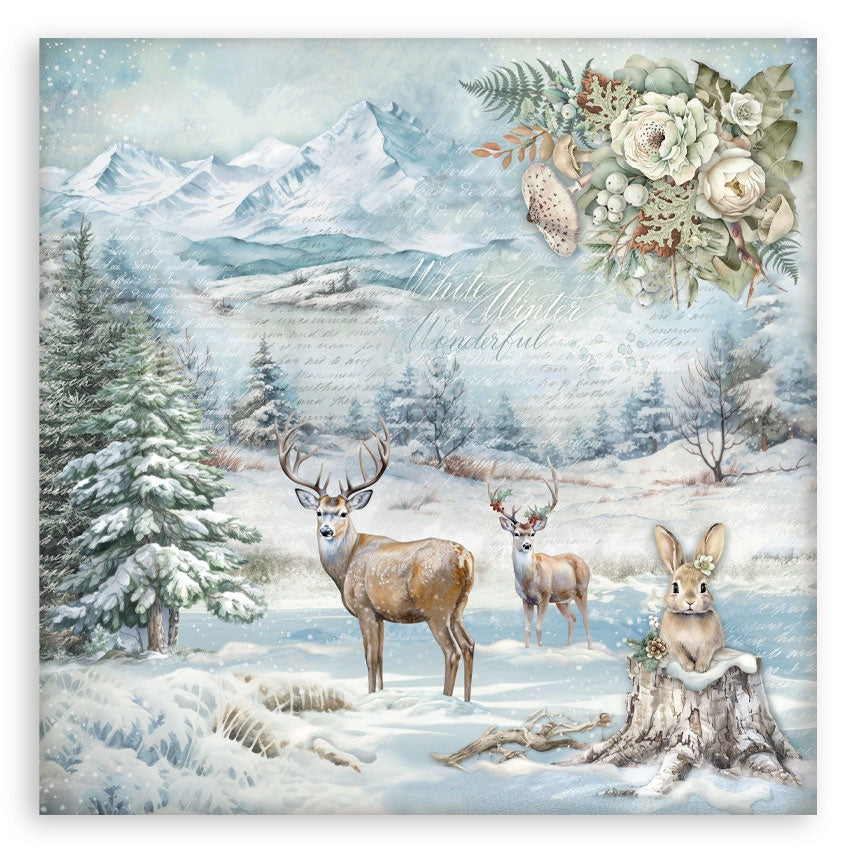 Stamperia THE OWL HOUSE MAXI PAD 12"X12" Scrapbook Paper Pack